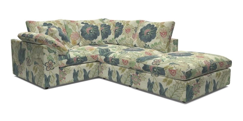 Big Softie Sloped Arm Small Corner Group LHF in Sahara Chalk