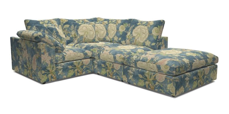 Big Softie Sloped Arm Small Corner Group LHF in Sahara Chalk