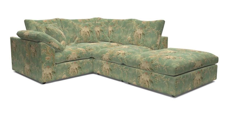 Big Softie Sloped Arm Small Corner Group LHF in Sahara Chalk