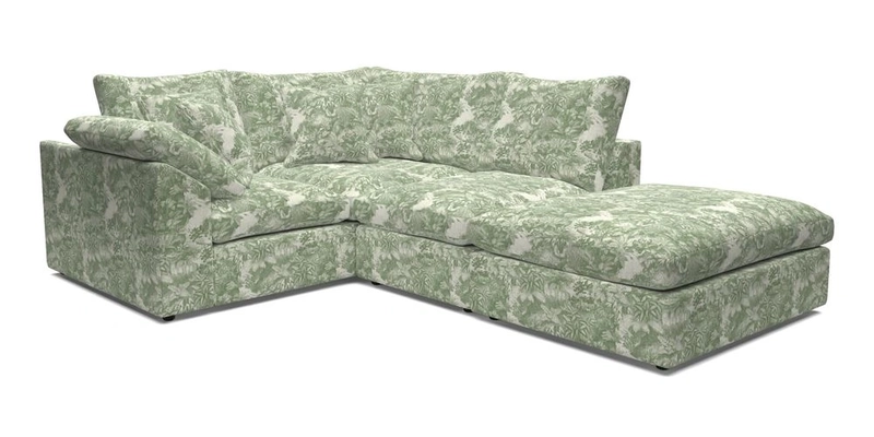 Big Softie Sloped Arm Small Corner Group LHF in Sahara Chalk