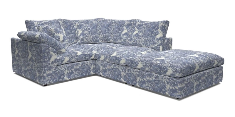 Big Softie Sloped Arm Small Corner Group LHF in Sahara Chalk