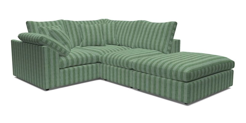 Big Softie Sloped Arm Small Corner Group LHF in Sahara Chalk