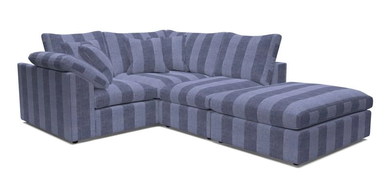 Big Softie Sloped Arm Small Corner Group LHF in Sahara Chalk