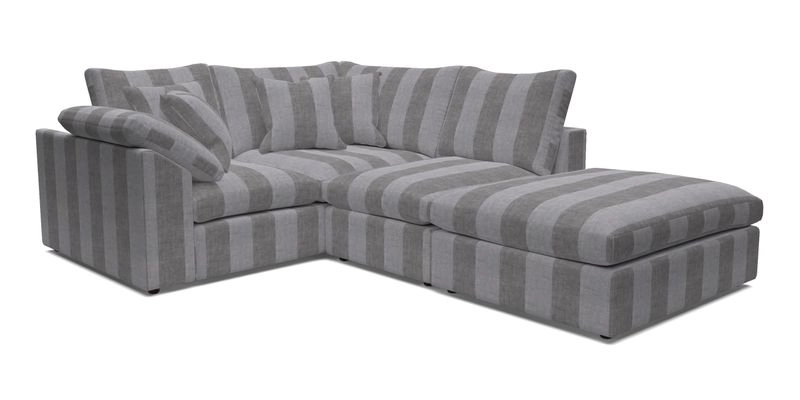 Big Softie Sloped Arm Small Corner Group LHF in Sahara Chalk