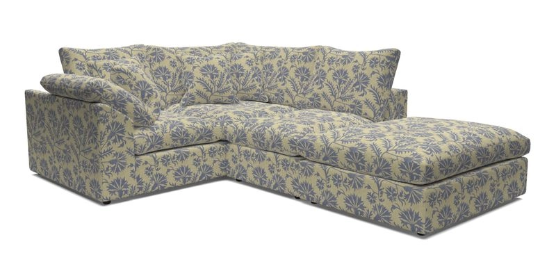 Big Softie Sloped Arm Small Corner Group LHF in Sahara Chalk