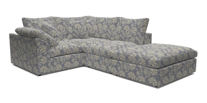 Big Softie Sloped Arm Small Corner Group LHF in Sahara Chalk