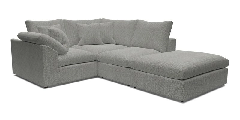 Big Softie Sloped Arm Small Corner Group LHF in Sahara Chalk