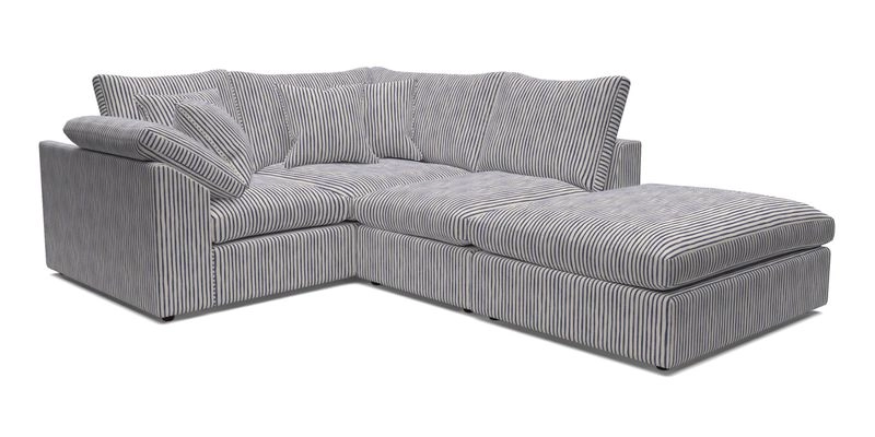 Big Softie Sloped Arm Small Corner Group LHF in Sahara Chalk