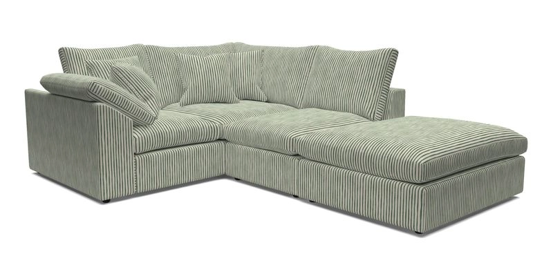 Big Softie Sloped Arm Small Corner Group LHF in Sahara Chalk