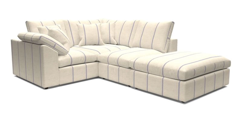 Big Softie Sloped Arm Small Corner Group LHF in Sahara Chalk