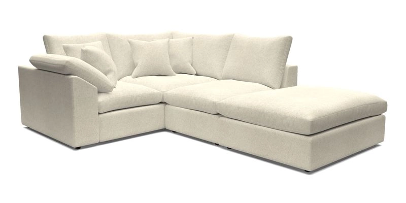 Big Softie Sloped Arm Small Corner Group LHF in Sahara Chalk