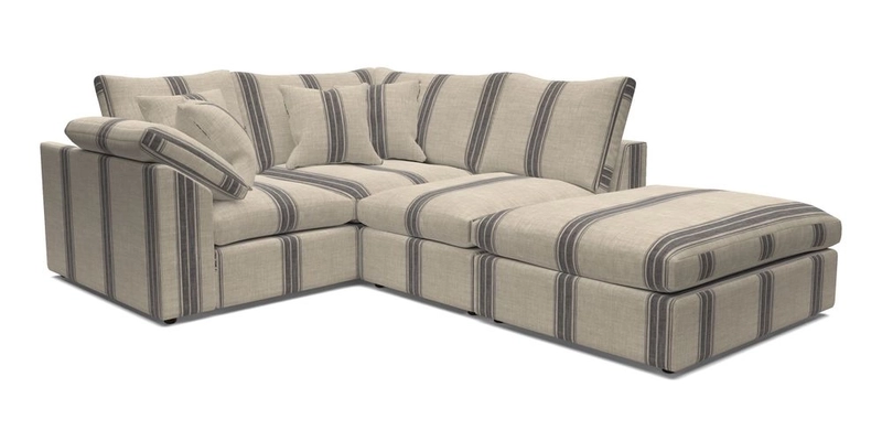 Big Softie Sloped Arm Small Corner Group LHF in Sahara Chalk