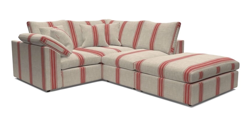 Big Softie Sloped Arm Small Corner Group LHF in Sahara Chalk