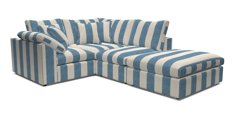 Big Softie Sloped Arm Small Corner Group LHF in Sahara Chalk