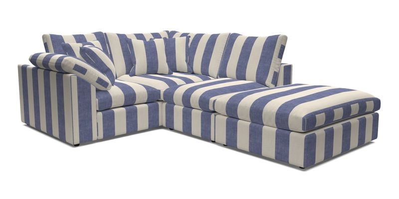 Big Softie Sloped Arm Small Corner Group LHF in Sahara Chalk