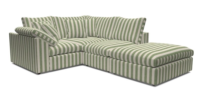 Big Softie Sloped Arm Small Corner Group LHF in Sahara Chalk