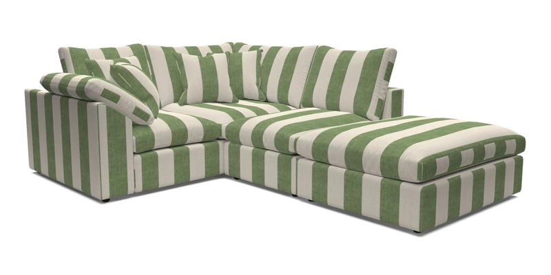 Big Softie Sloped Arm Small Corner Group LHF in Sahara Chalk