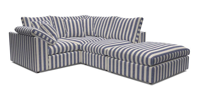 Big Softie Sloped Arm Small Corner Group LHF in Sahara Chalk