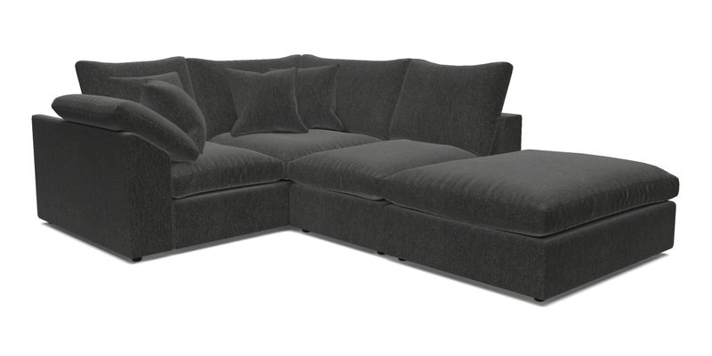 Big Softie Sloped Arm Small Corner Group LHF in Sahara Chalk