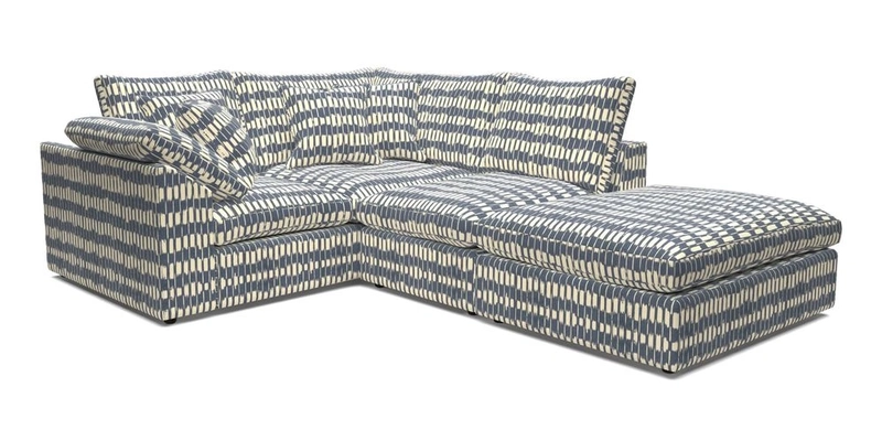 Big Softie Sloped Arm Small Corner Group LHF in Sahara Chalk