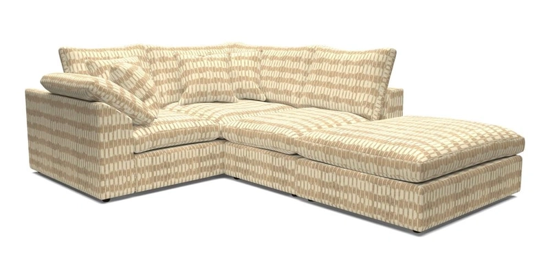 Big Softie Sloped Arm Small Corner Group LHF in Sahara Chalk