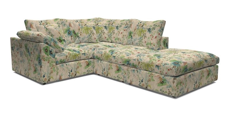 Big Softie Sloped Arm Small Corner Group LHF in Sahara Chalk