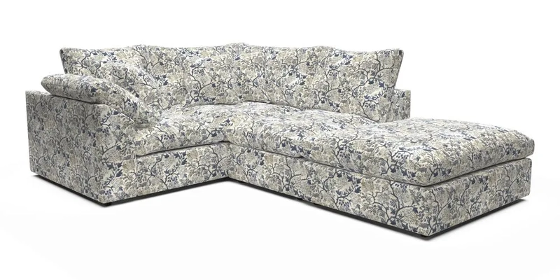 Big Softie Sloped Arm Small Corner Group LHF in Sahara Chalk
