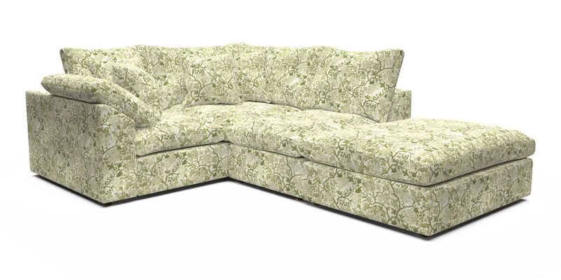 Big Softie Sloped Arm Small Corner Group LHF in Sahara Chalk