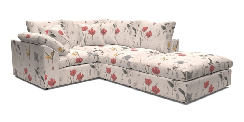 Big Softie Sloped Arm Small Corner Group LHF in Sahara Chalk
