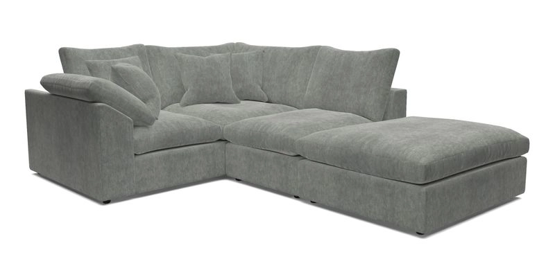 Big Softie Sloped Arm Small Corner Group LHF in Sahara Chalk