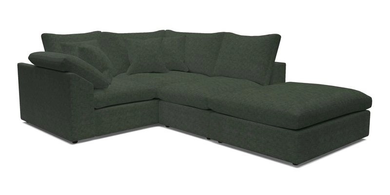 Big Softie Sloped Arm Small Corner Group LHF in Sahara Chalk