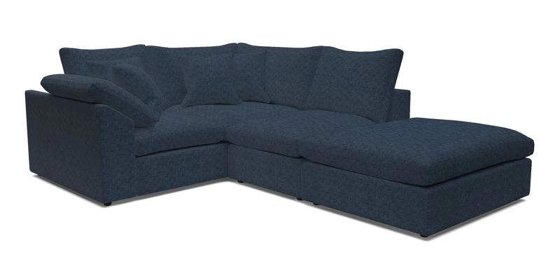 Big Softie Sloped Arm Small Corner Group LHF in Sahara Chalk