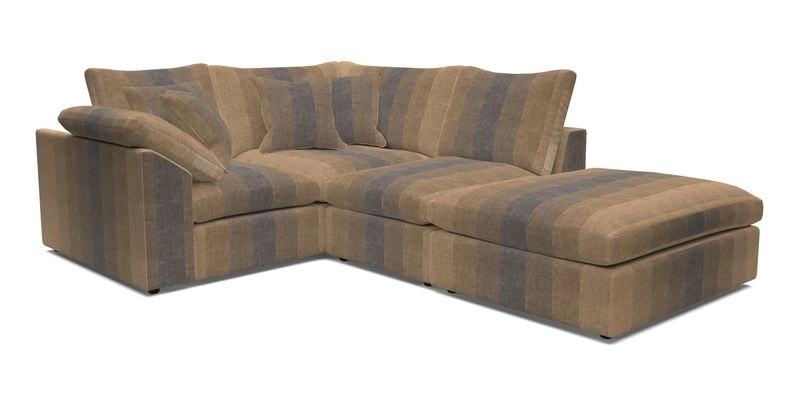 Big Softie Sloped Arm Small Corner Group LHF in Sahara Chalk