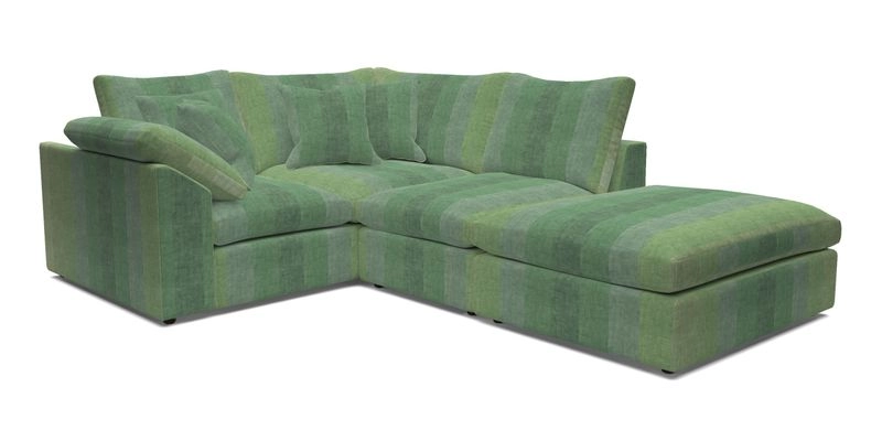 Big Softie Sloped Arm Small Corner Group LHF in Sahara Chalk
