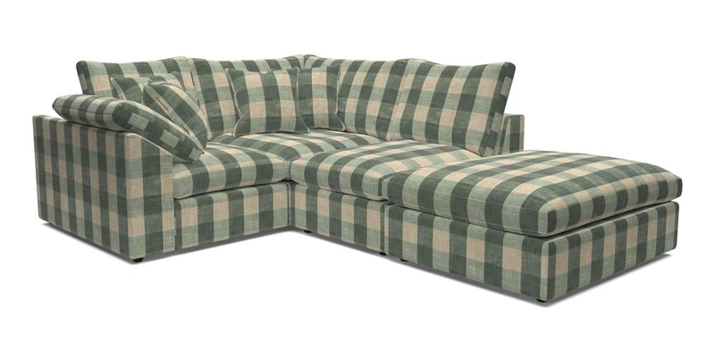 Big Softie Sloped Arm Small Corner Group LHF in Sahara Chalk