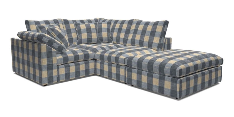 Big Softie Sloped Arm Small Corner Group LHF in Sahara Chalk