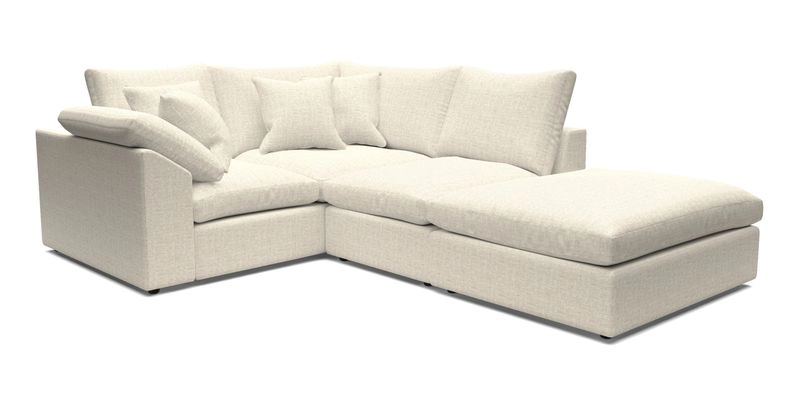 Big Softie Sloped Arm Small Corner Group LHF in Sahara Chalk