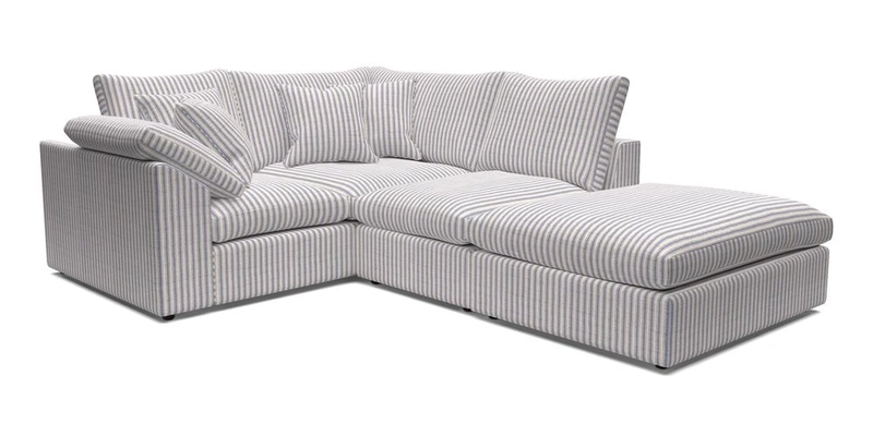 Big Softie Sloped Arm Small Corner Group LHF in Sahara Chalk
