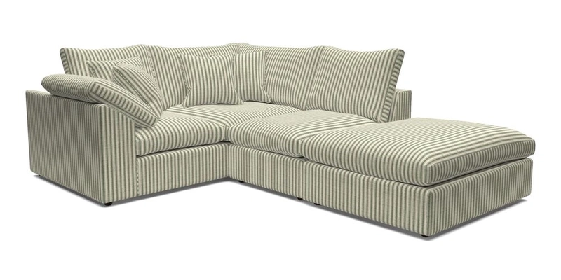 Big Softie Sloped Arm Small Corner Group LHF in Sahara Chalk