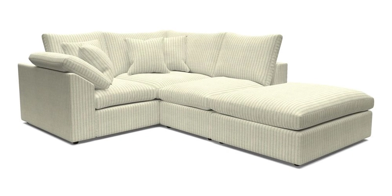 Big Softie Sloped Arm Small Corner Group LHF in Sahara Chalk