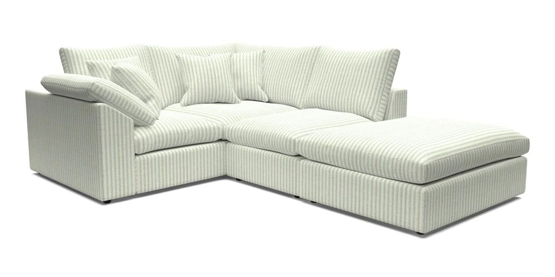 Big Softie Sloped Arm Small Corner Group LHF in Sahara Chalk