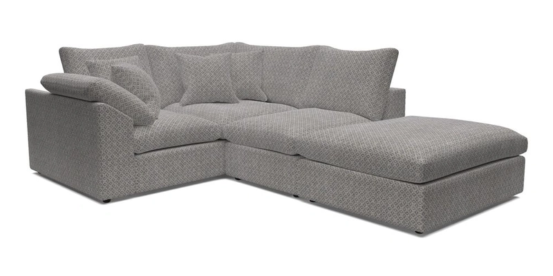 Big Softie Sloped Arm Small Corner Group LHF in Sahara Chalk