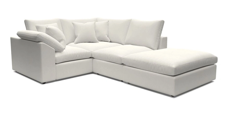 Big Softie Sloped Arm Small Corner Group LHF in Sahara Chalk