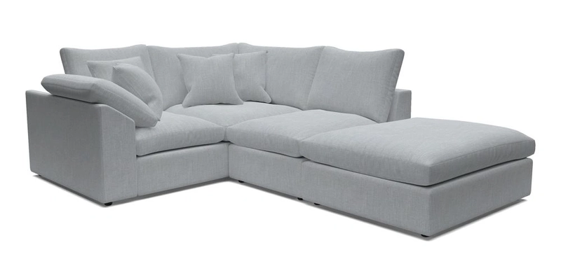 Big Softie Sloped Arm Small Corner Group LHF in Sahara Chalk