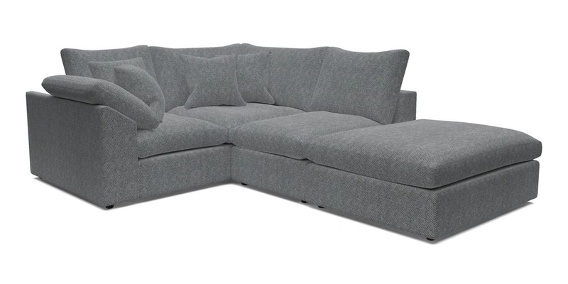 Big Softie Sloped Arm Small Corner Group LHF in Sahara Chalk