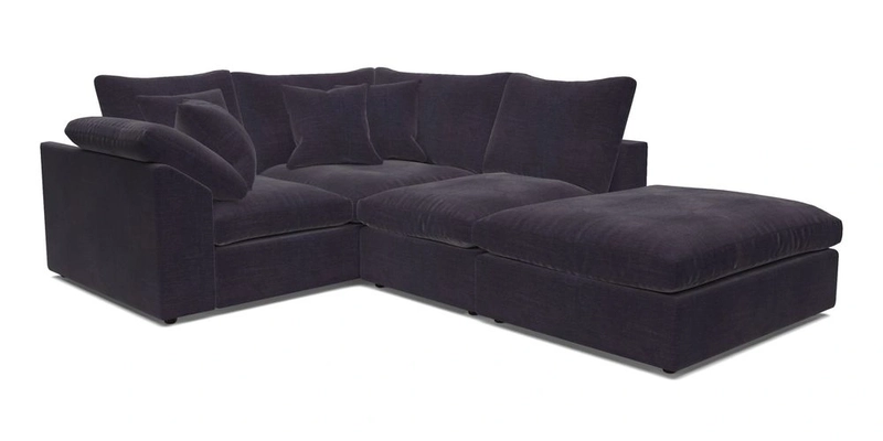 Big Softie Sloped Arm Small Corner Group LHF in Sahara Chalk