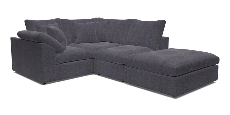 Big Softie Sloped Arm Small Corner Group LHF in Sahara Chalk