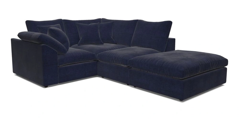 Big Softie Sloped Arm Small Corner Group LHF in Sahara Chalk