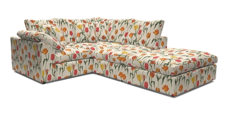 Big Softie Sloped Arm Small Corner Group LHF in Sahara Chalk