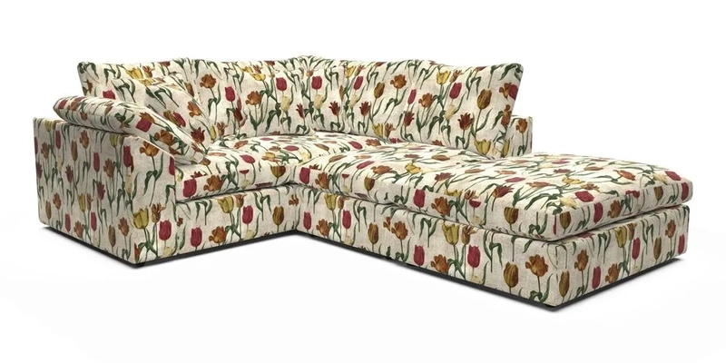 Big Softie Sloped Arm Small Corner Group LHF in Sahara Chalk